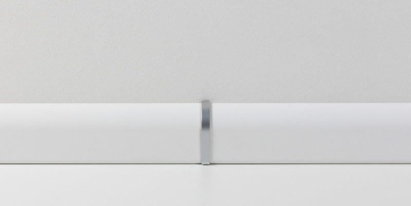 Parador Transition caps type 2 for skirting board SL 2 Alu look main product photo