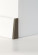 Classen End caps for CLIP Skirting boards 19x58 Plain umber grey