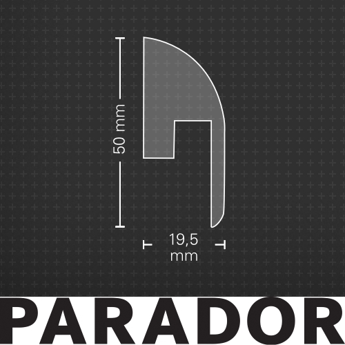 Parador Plinthe SL 2 chêne D007