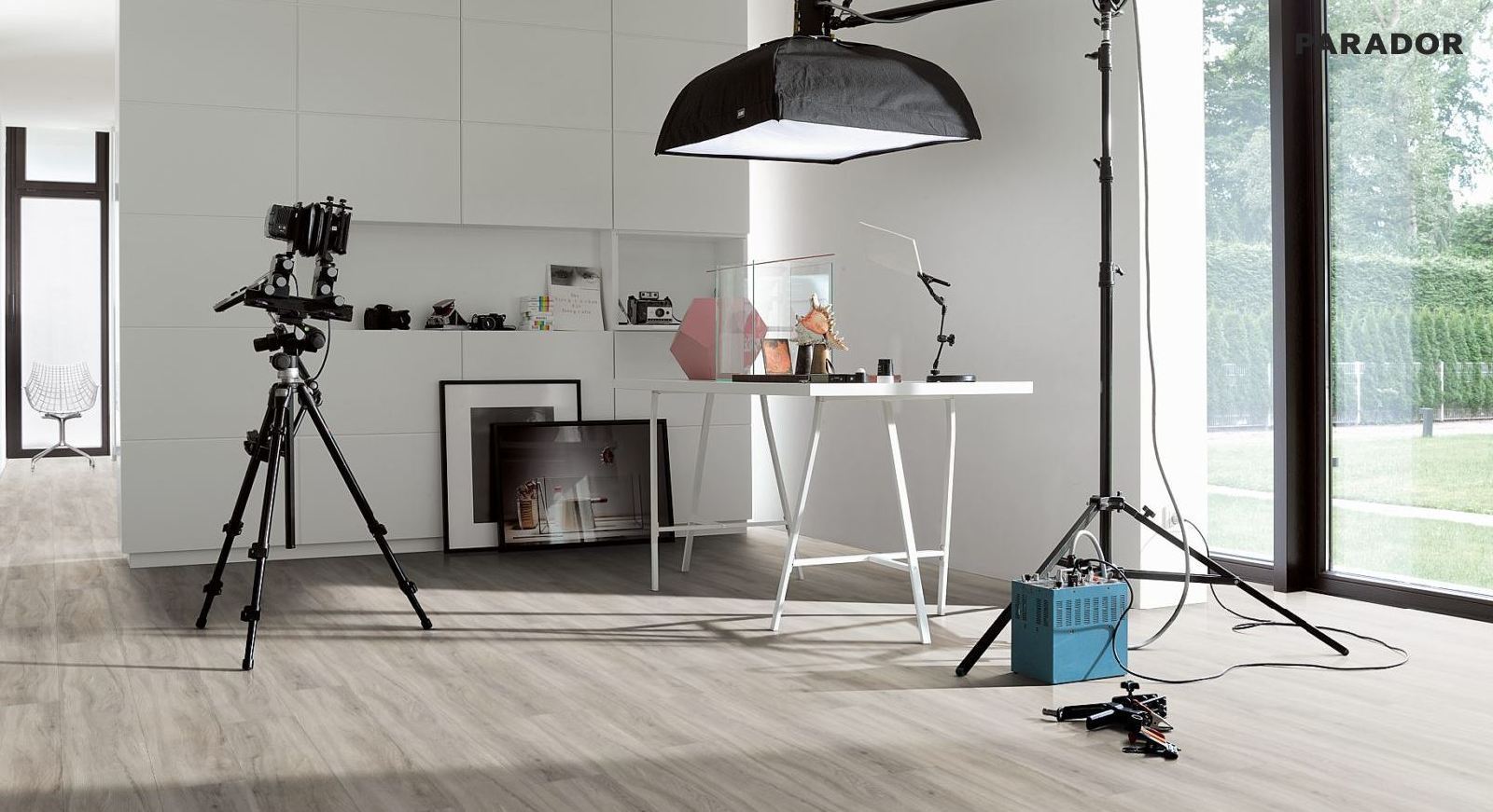 Parador Vinylboden Basic 30 Eiche Pastellgrau Landhausdiele