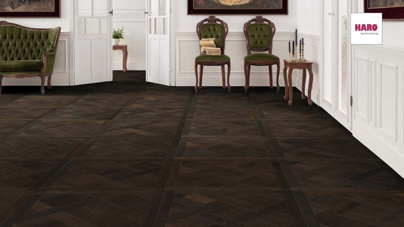 HARO Parkett parkettmanufaktur Tabla de parquet de roble ágata Cesta 4V main product photo