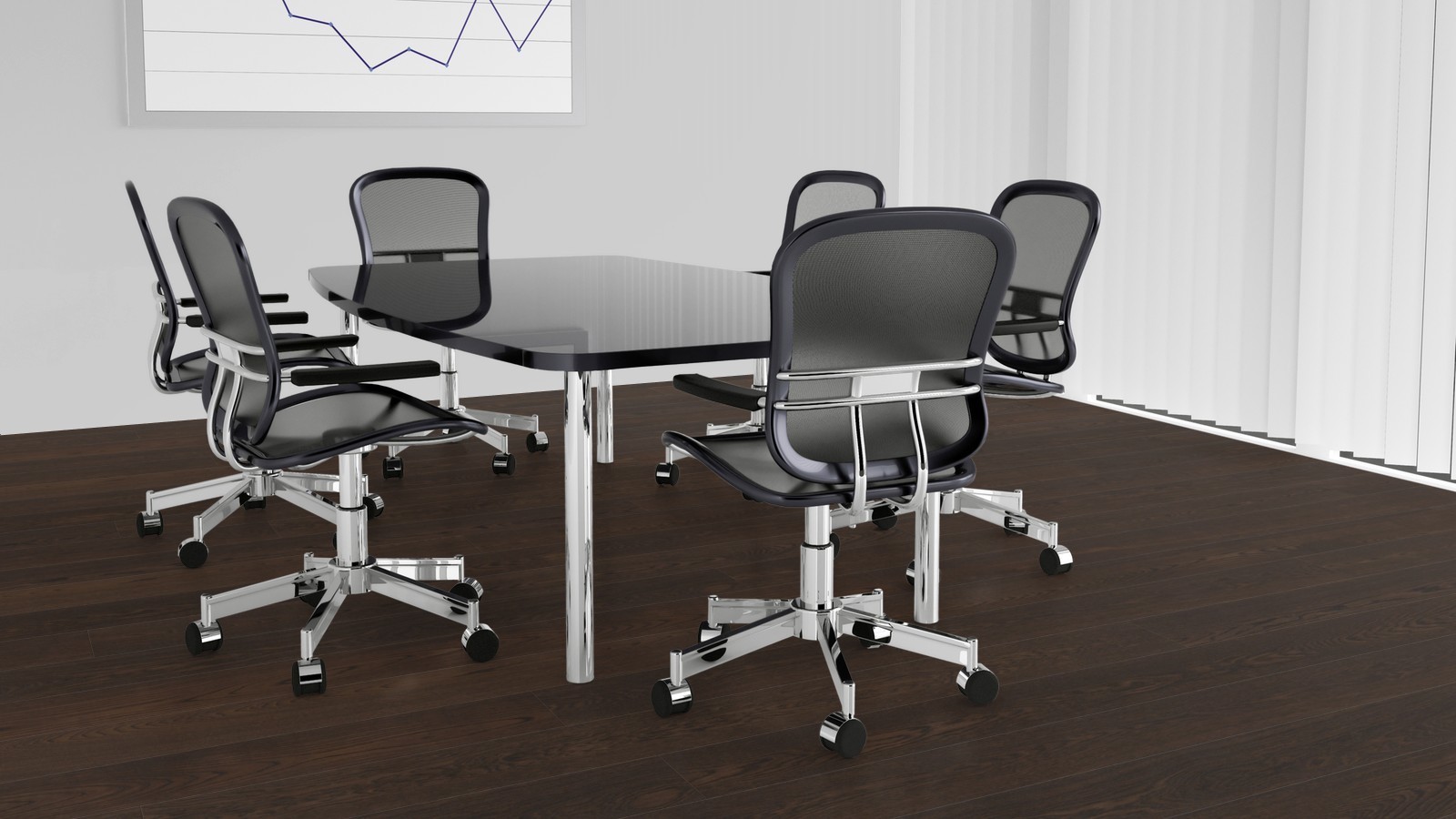 Tarkett Parquet Prestige Oak Dark Slate 1-strip M4V