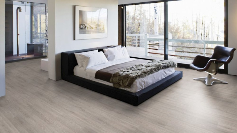 Wicanders Korkboden Hydrocork Limed Grey Oak register geprägt 1-Stab Landhausdiele M4V main product photo