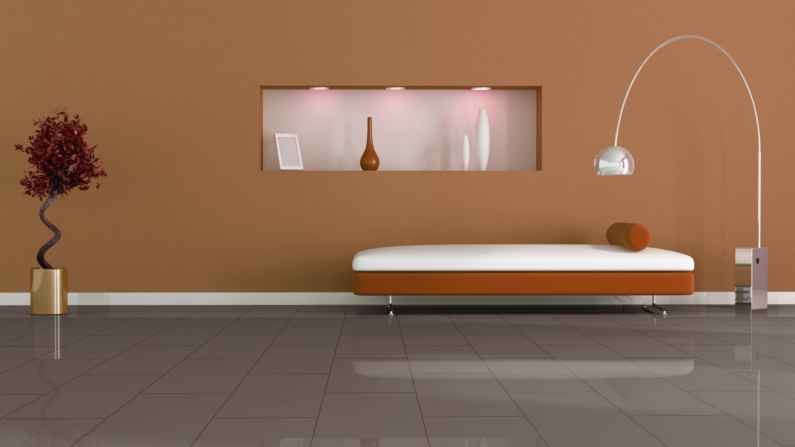 Laminat Blue Line Uni Titan Metallic D3544 Hochglanz Fliesenoptik 4V