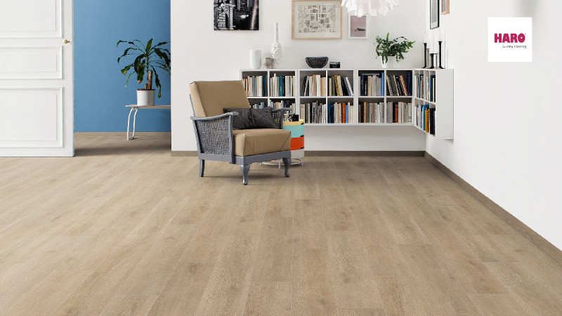 Suelo laminado HARO TRITTY 100 Roble Veneto crema 1-lama 4V main product photo