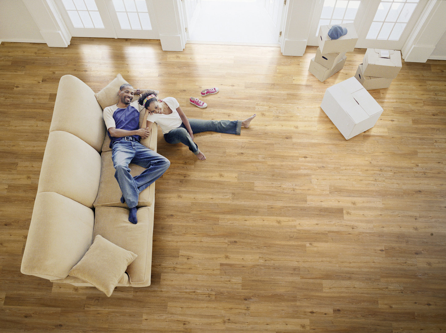 Tarkett Vinylboden Starfloor Click 30 Natural Soft Oak Planke M4V