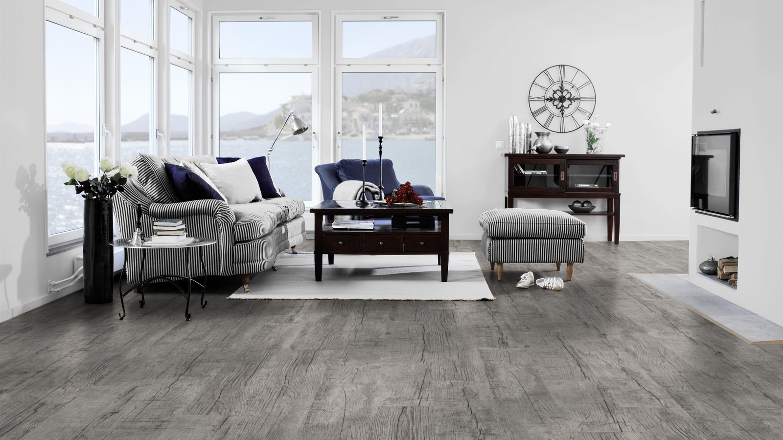 Tarkett Laminat Vintage 832 Eiche Garriga grau Landhausdiele