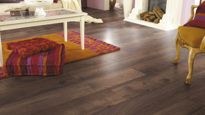 Laminat Select Plus Pettersson Eiche Dunkel D4766 1-Stab Landhausdiele 4V Breite 244mm main product photo