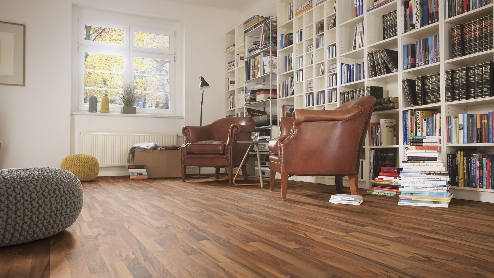 Meister Laminat Premium LC 200 Micala Nussbaum 211 3-Stab-Schiffsboden Raum4