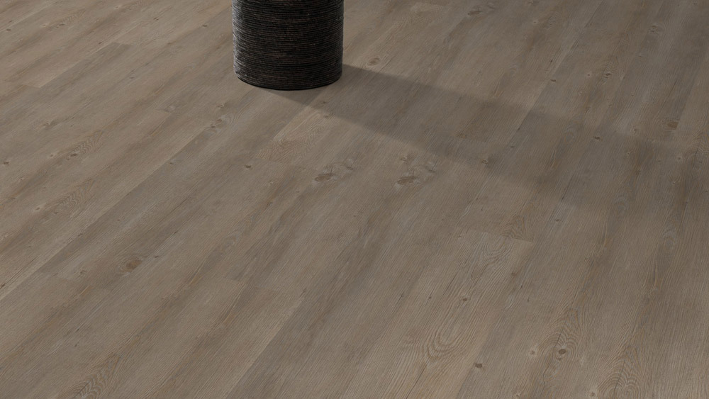 Skaben Klick Vinylboden massiv Life Click 30 Eiche rustikal Greige 1-Stab Landhausdiele zum klicken