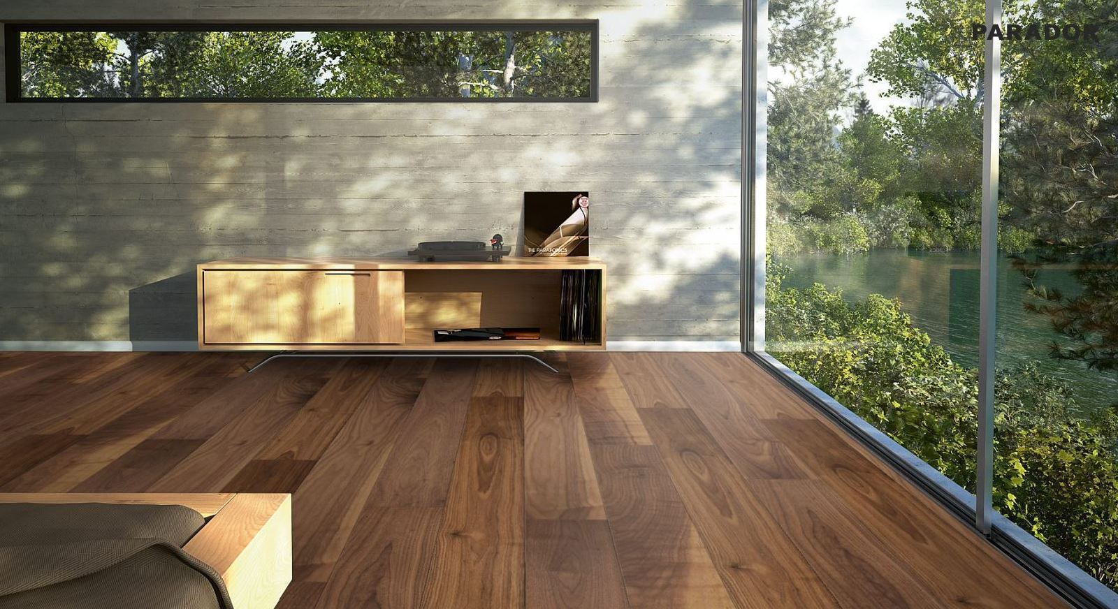 Parador Parkett Trendtime 4 Natur Walnuss Amerikanisch Landhausdiele 4V