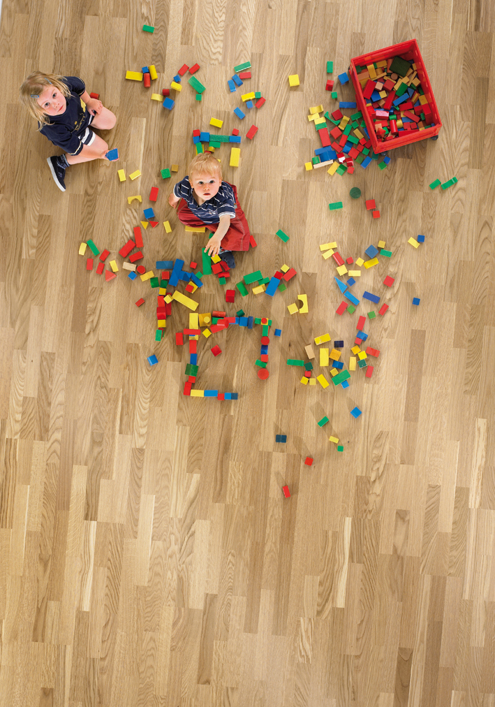 Tarkett Parquet Viva 3-lamas Roble Robusto 3-lamas suelo de barco Acabado lacado Proteco