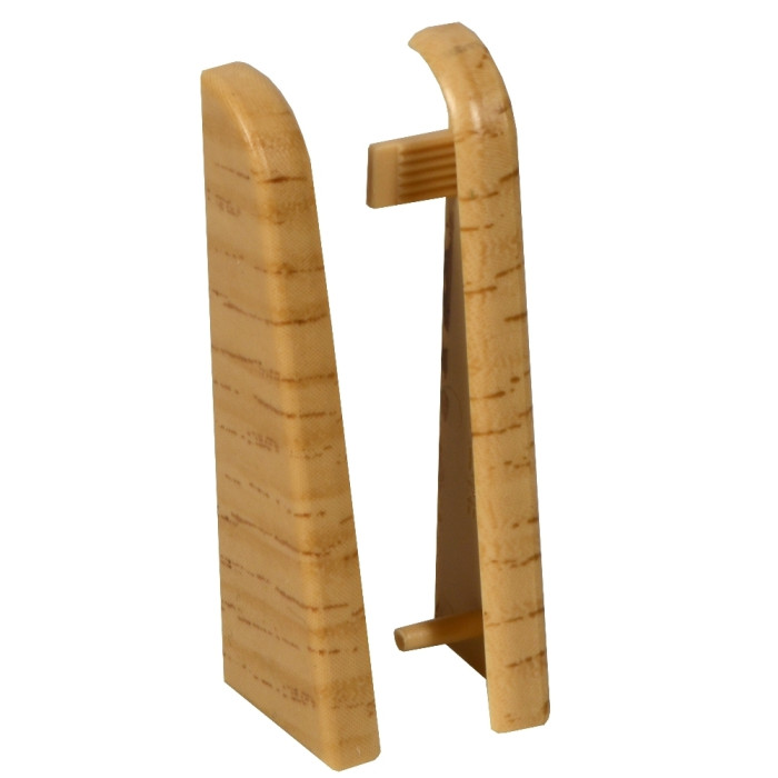 Brebo Endstücke links und rechts Eiche/Teak 58x20mm main product photo
