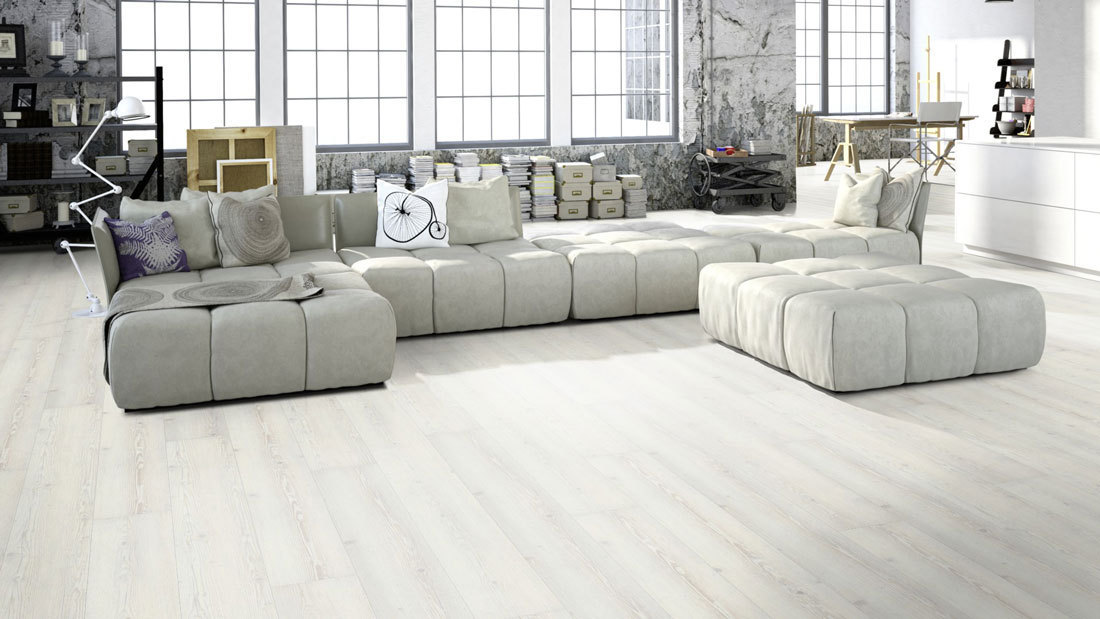 Meister Designboden Premium Tecara DD 350 S Fichte weiß 6975 1-Stab Landhausdiele 4V