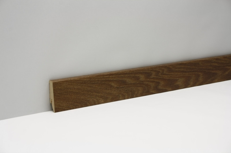 Classen CLIP Sockelleiste Eiche gekalkt braun foliert 2400x19x58 main product photo