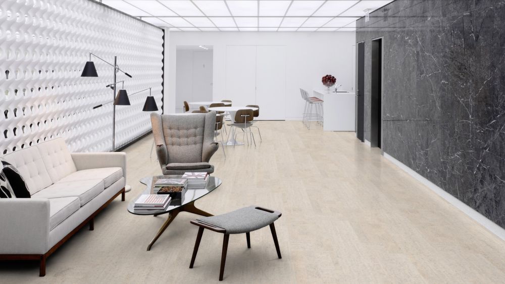 Wicanders Cork flooring cork Essence Fashionable Glacier Tile