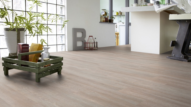 Tarkett Vinylboden Starfloor Vintage Light grey Smoked Oak Planke main product photo