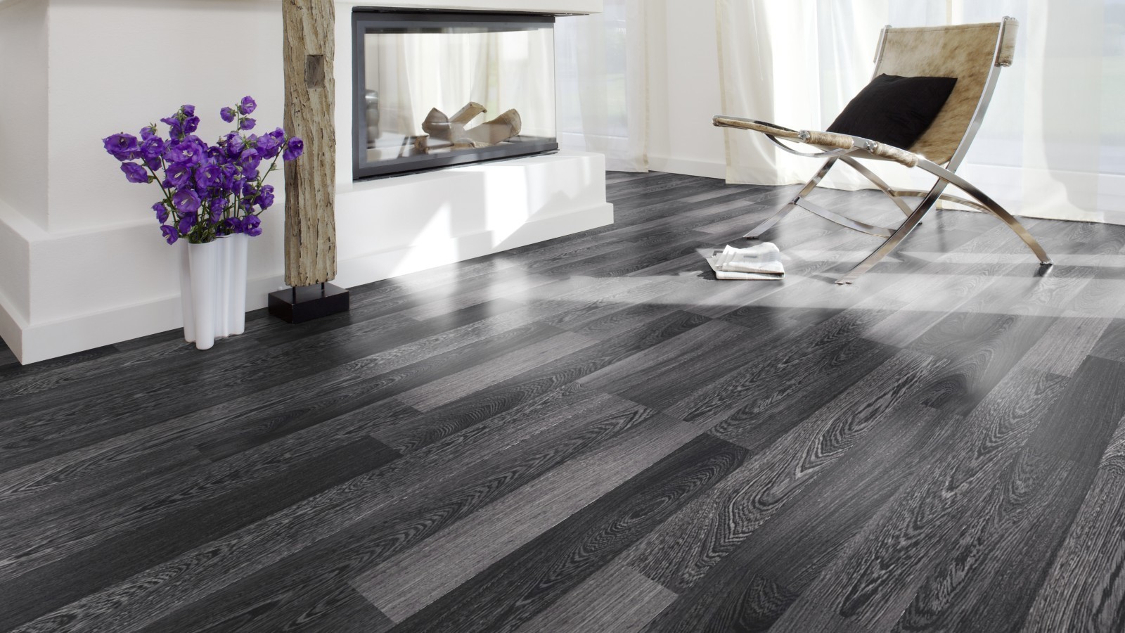 Laminate Flexi Black an White D2955 2-strip Width 193mm