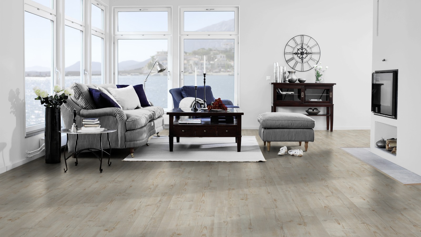 Tarkett Vinylboden Starfloor Vintage White Washed Pine Planke