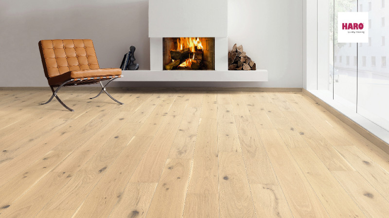 HARO Parquet 3500 Universal Chêne blanc clair 1 frise 2V main product photo