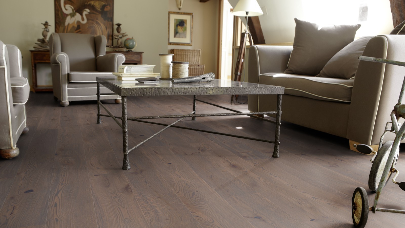 Tarkett Parquet Heritage Oak Old Grey 1-strip M2V
