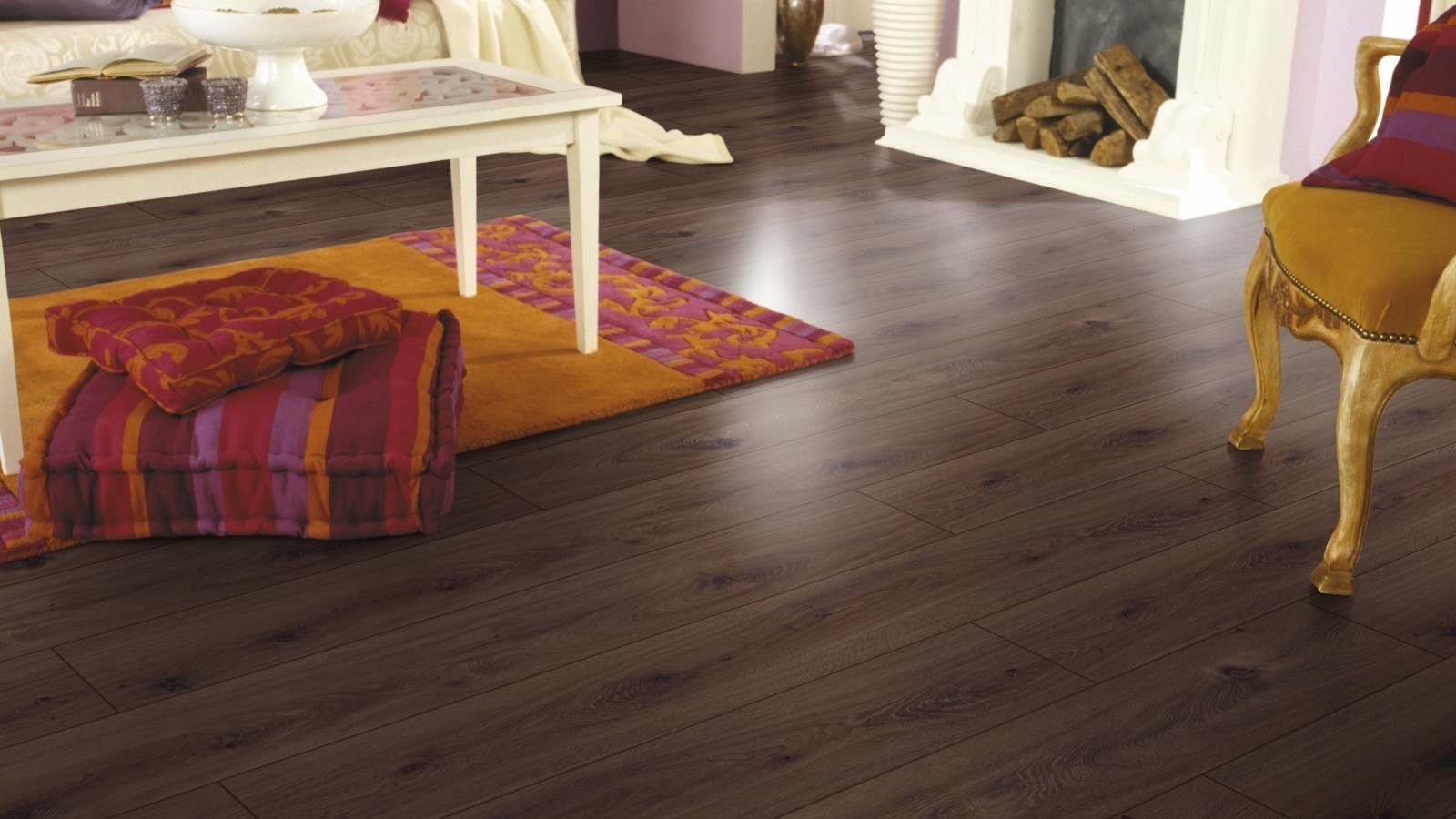 Laminat Select Prestige Eiche dunkel D4168 1-Stab Landhausdiele 4V Breite 193mm