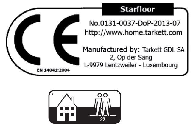 Tarkett Vinylboden Starfloor Ceramic Grey Venezia Fliese