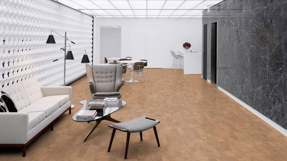 Wicanders Cork flooring cork Pure Identity Eden Tile 6mm 4V