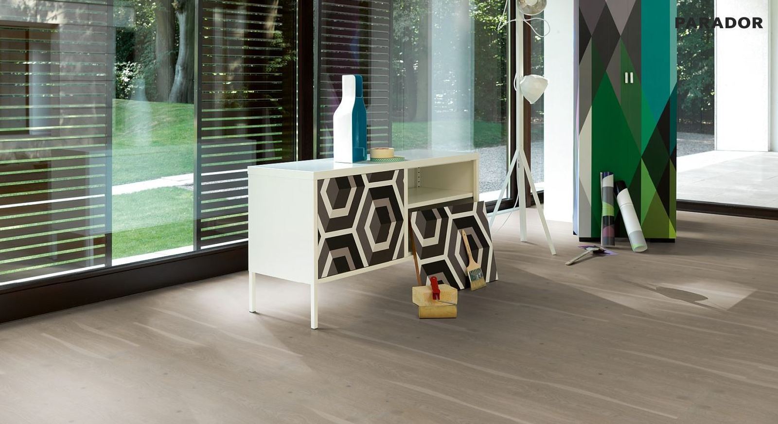 Parador Parkett Trendtime 4 Living Eiche Metallic Landhausdiele 4V