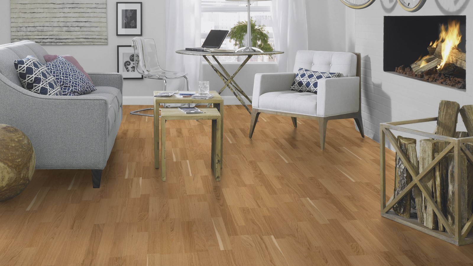 Tarkett Parquet Viva Oak Proteco Natura 3-strip