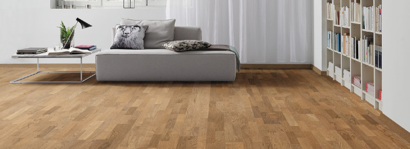 HARO Parkett 4000 Family Bernsteineiche 3-Stab Schiffsboden permaDur main product photo