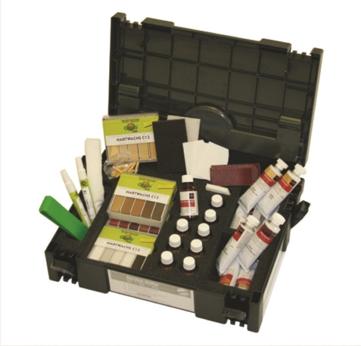 HARO HAMBERGER Service Box with battery-operated hard wax melter for professionals main product photo