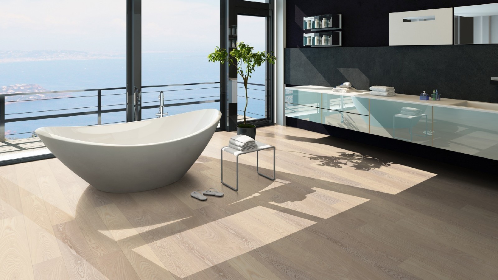 Tarkett Parkett Shade Natur Esche Linen weiß Landhausdiele M2V