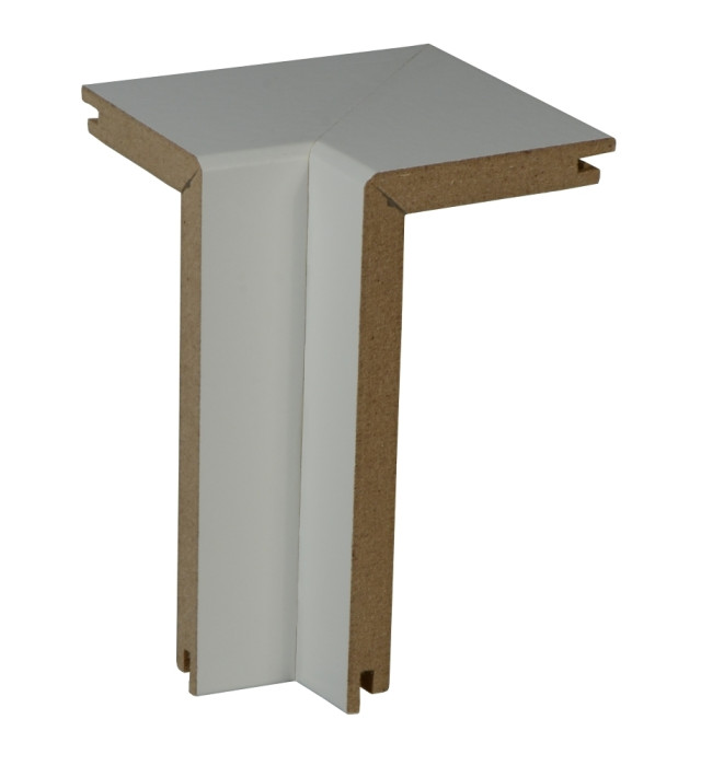 Esquinas interiores Brebo para listón de cobertura de tubos Blanco 41x91 mm main product photo