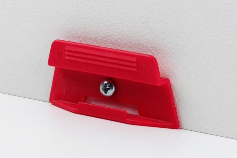Clips de zócalo de Parador para zócalo SL 4 / SL 18 rojo main product photo