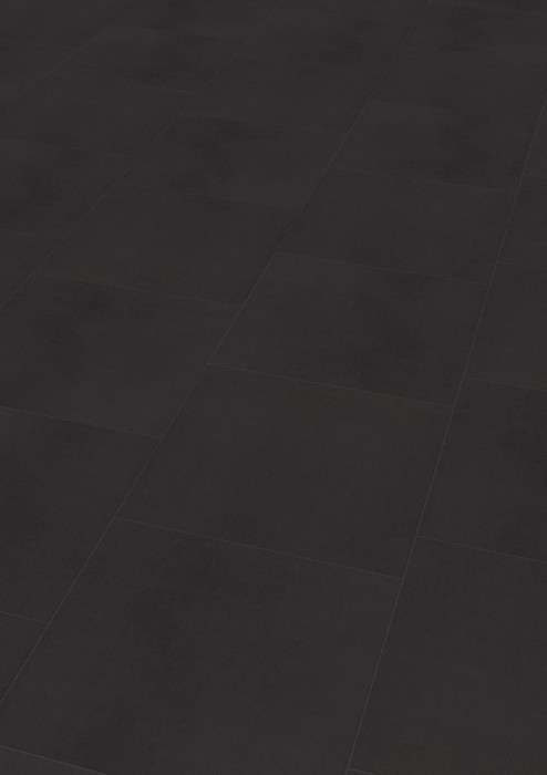 Wineo Vinyl flooring 800 Tile L Solid Black Tile Bevelled edge for gluing main product photo