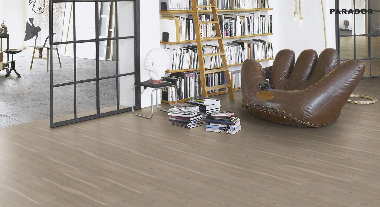 Parador Parkett Trendtime 4 Living Eiche Metallic Landhausdiele 4V