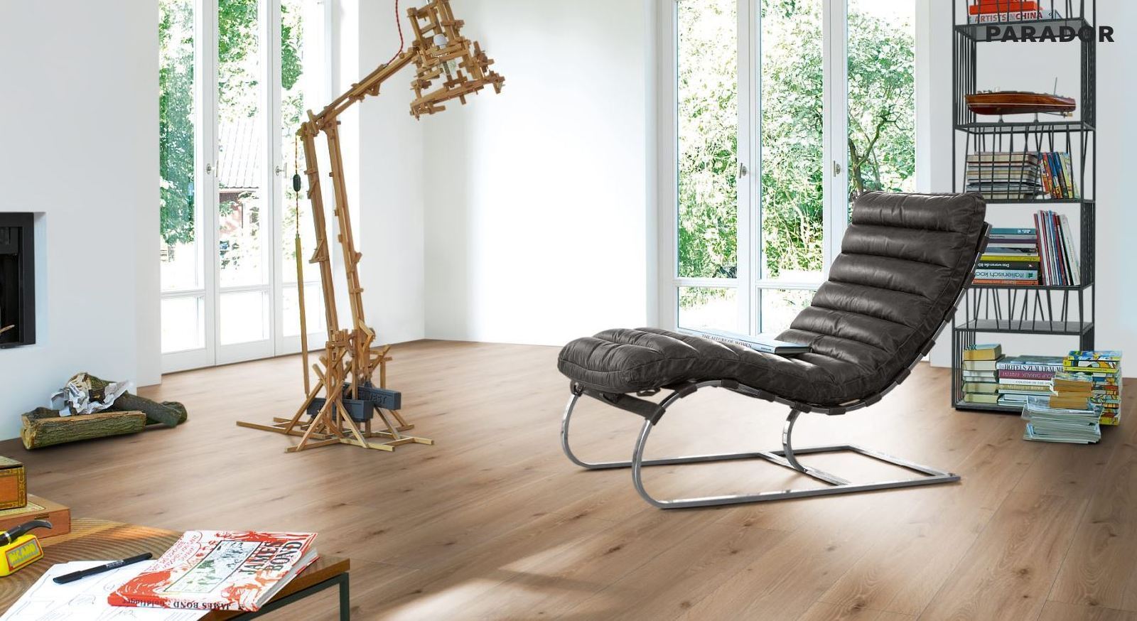 Parador Laminat Trendtime 6 Eiche Castell Gekälkt Schlossdiele 4V