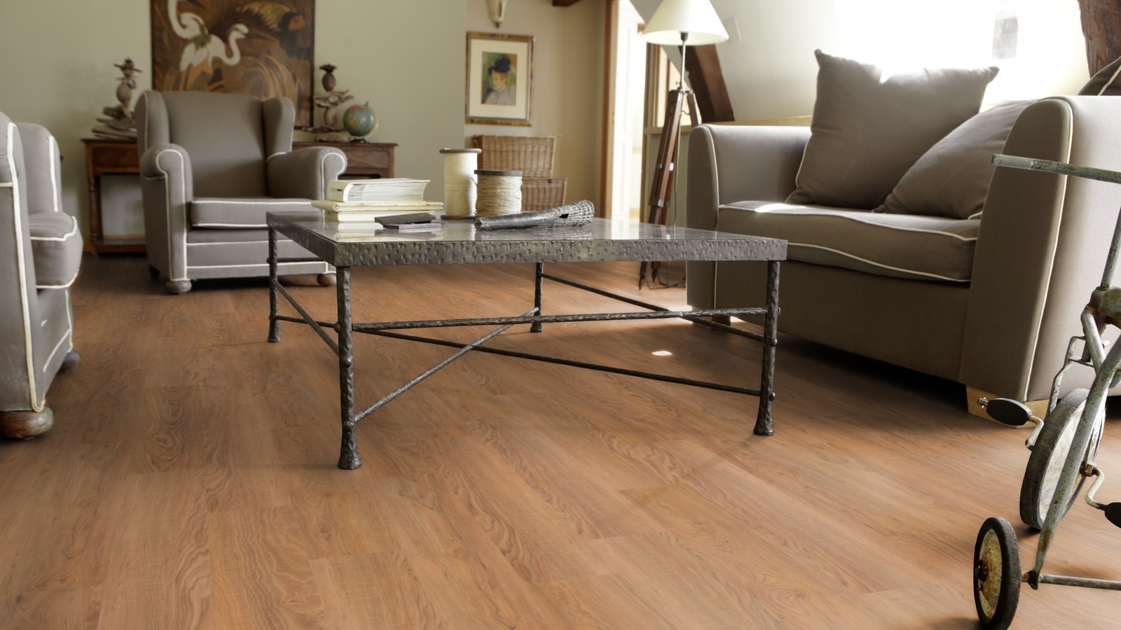 Tarkett Vinylboden Starfloor Classic Natural Erable Planke