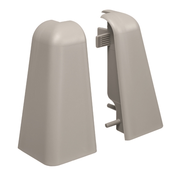 Esquinas exteriores HARO para SL 19x58 Plástico gris main product photo