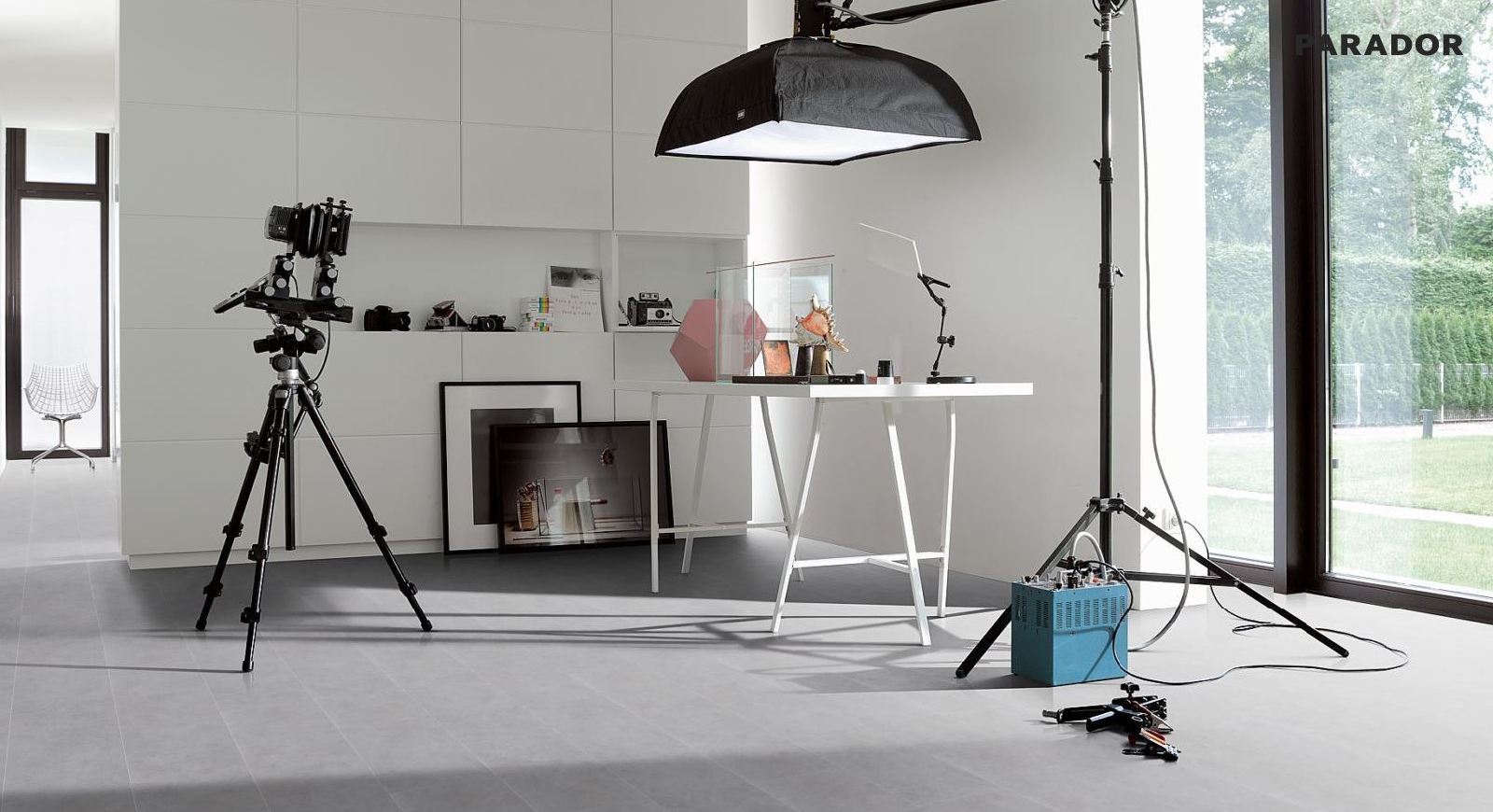 Parador Suelo Vinílico Basic 4.3 Baldosa Gris Hormigón