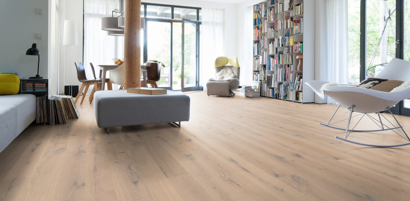 HARO Parkett Puro 4000 Sauvage Eiche Puro weiß Landhausdiele 4V naturaLin plus main product photo