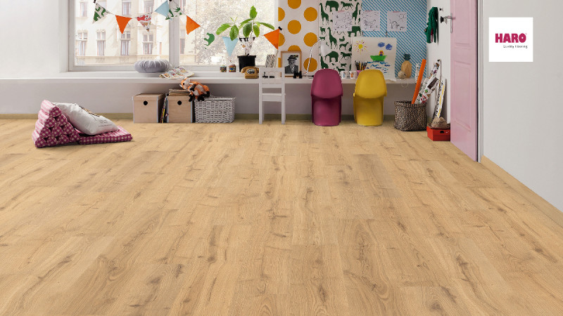 HARO Laminat Sonderedition NKL31 Eiche Meran 1-Stab Landhausdiele strukturiert matt main product photo
