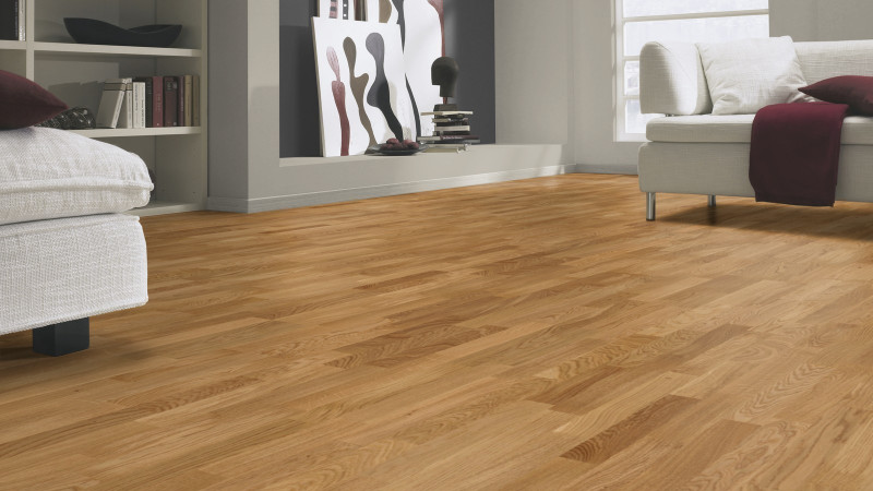Tarkett Parquet Pure Oak Nature Proteco Natura 3-strip 13 mm main product photo