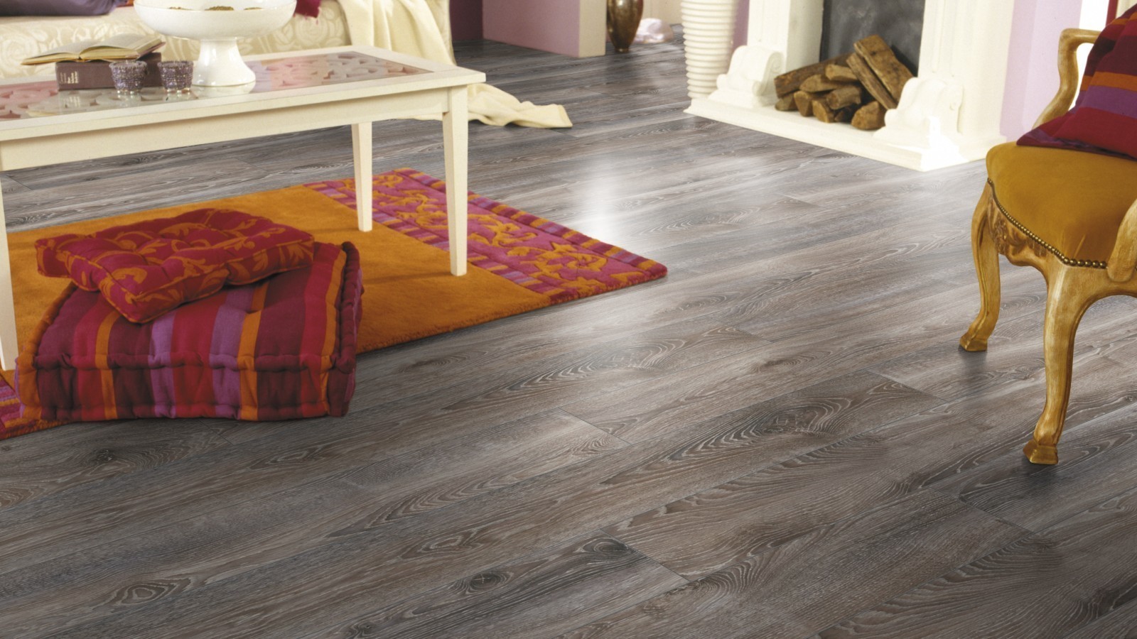 Laminat Wide Highland Eiche Titan D4796 1-Stab Landhausdiele 4V Breite 188mm