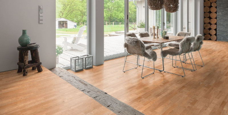 Parquet HARO 4000 Trend Cerezo americano bloque de 3 lamas permaDur main product photo