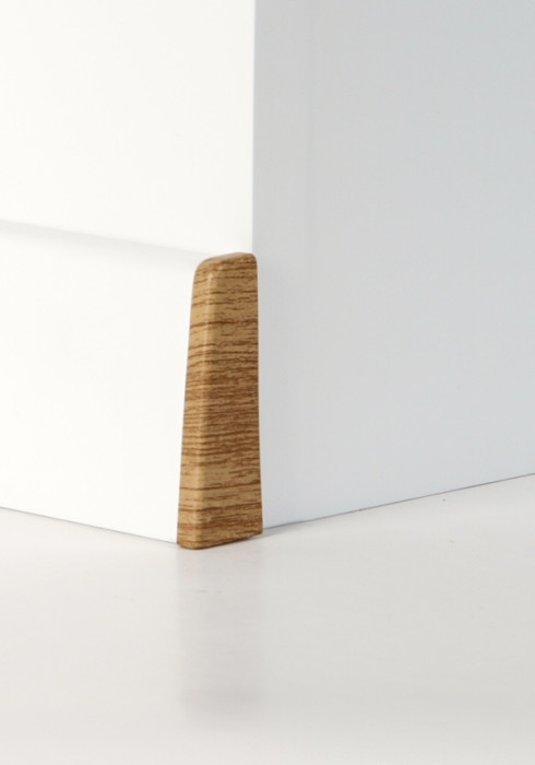 Classen End caps for CLIP Skirting boards 19x58 Oak wood pore look main product photo