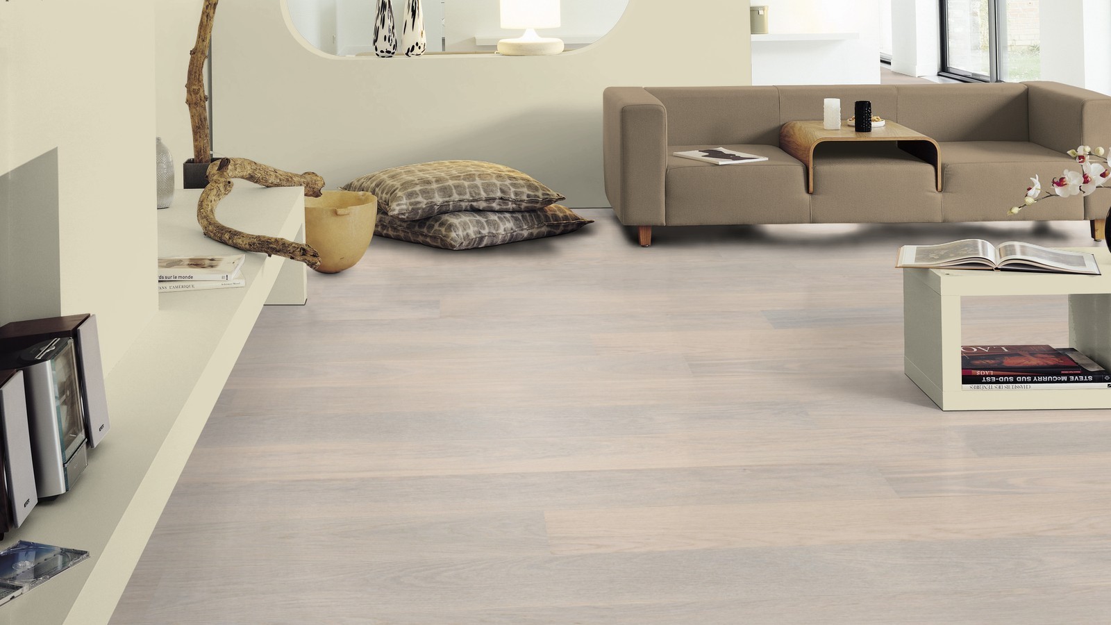 Tarkett Parquet Sombra Roble Robusto Algodón Blanco Lama / Suelo XT M2V