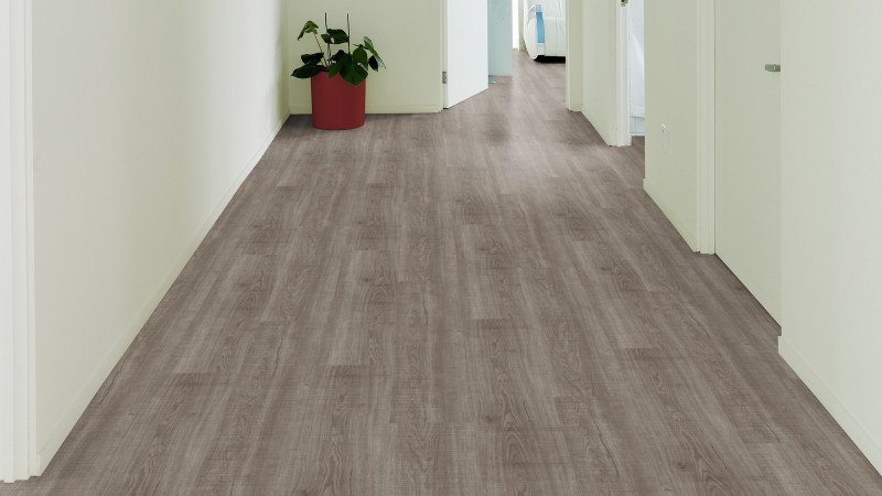 Tarkett Design flooring iD Inspiration Loose-Lay Grey Sawn Oak Plank main product photo