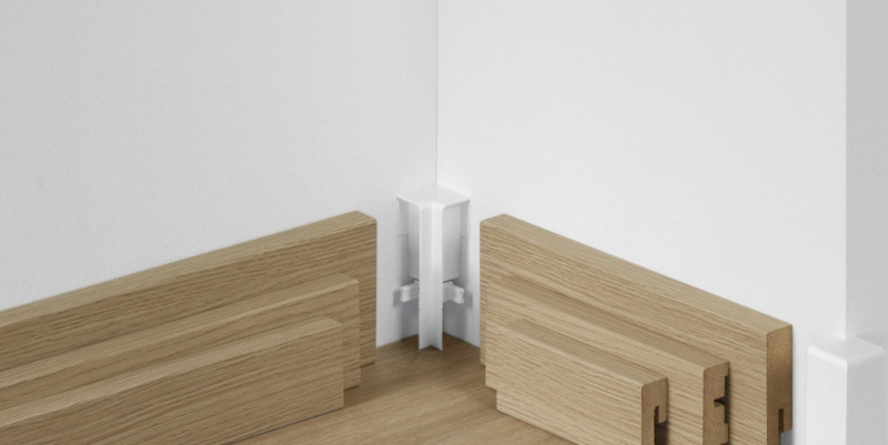 Parador Angles intérieurs variables Typ 2 pour plinthe SL 3/6/18 Blanc main product photo